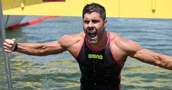 Galleria foto 'Mondiali nuoto 2022, Verani oro 25 km acque libere' - foto 1