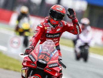 Galleria foto 'MotoGp Olanda, doppietta Ducati: Bagnaia vince davanti a Bezzecchi' - foto 1
