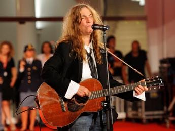 Galleria foto 'Patti Smith in concerto sotto il David di Michelangelo' - foto 1