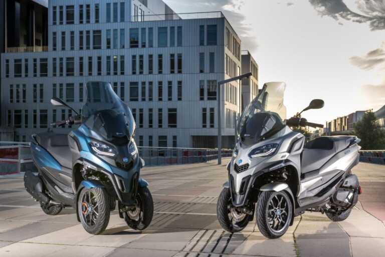 Piaggio presenta i nuovi modelli Mp3