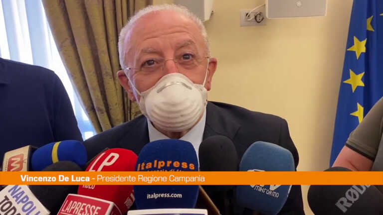 Referendum, De Luca “Demenziale. Andava gestito in maniera seria”