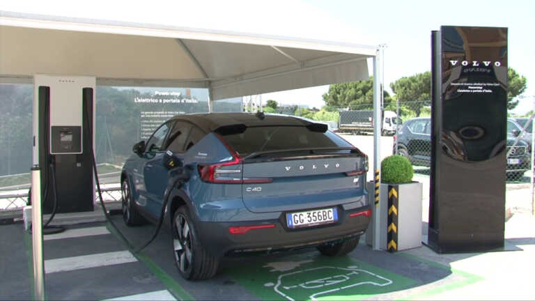 Volvo porta a Civitanova Marche la rete ultrafast di ricarica