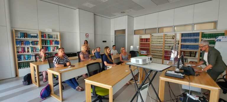 Galleria foto 'Bibliotecari polacchi a “lezione” nella Teca del Mediterraneo' - foto 1