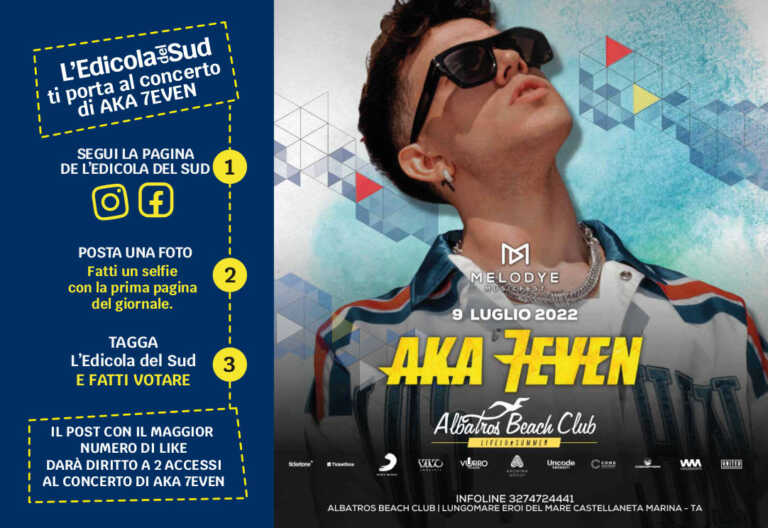 Galleria foto 'Al concerto di Aka 7even con L’Edicola del Sud' - foto 1