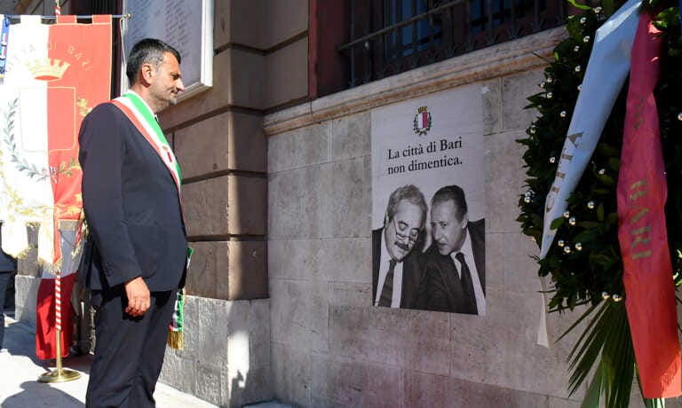 Decaro ricorda Borsellino: «Lo Stato ha gli anticorpi per contrastare la mafia» – VIDEO
