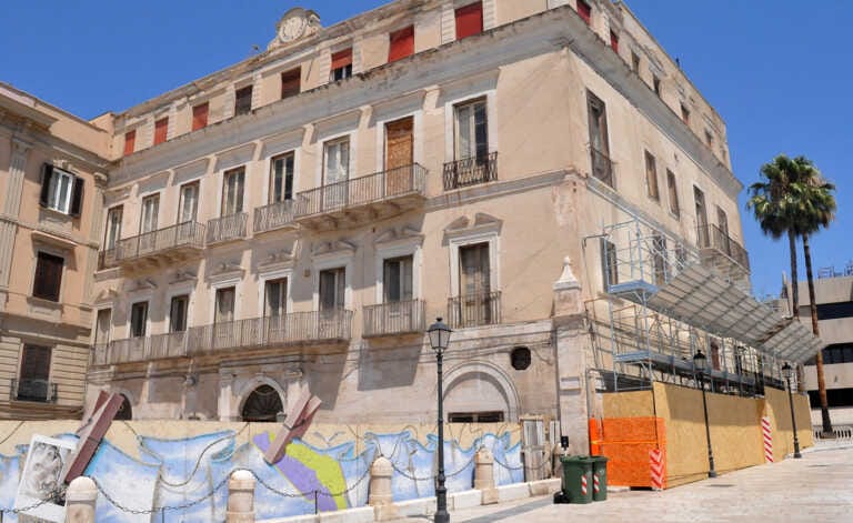 Bari, nuova vita per palazzo Starita: via ai lavori di restauro – VIDEO