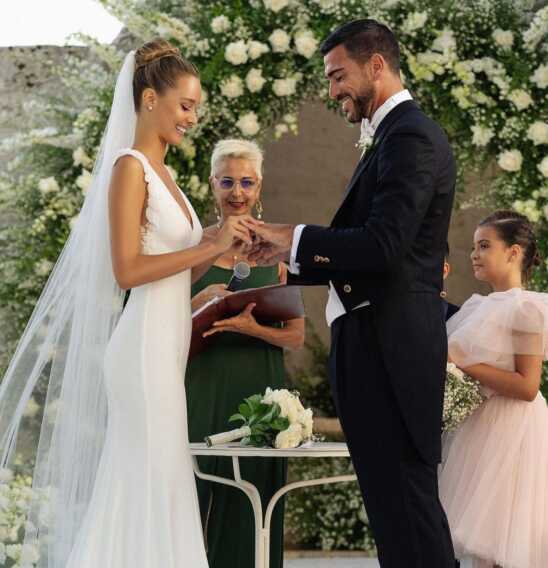 Galleria foto 'Ostuni accoglie il matrimonio della coppia Graziano Pellè e Viktória Varga' - foto 1