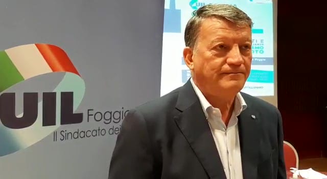 Uil, Bombardieri a Manfredonia per il congresso provinciale del sindacato – VIDEO
