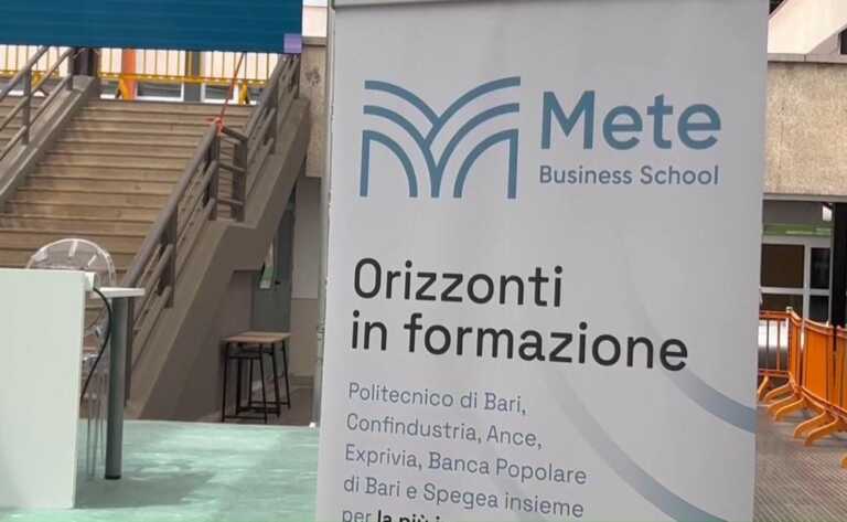 A Bari s’inaugura la business school Mete: via ai corsi da settembre