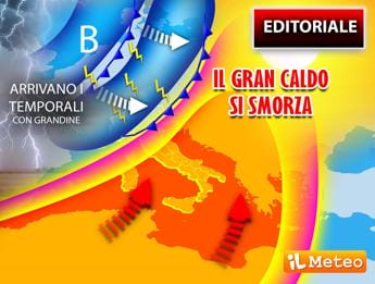 Galleria foto 'Caldo record ha le ore contate, in arrivo temporali soprattutto al Nord' - foto 1