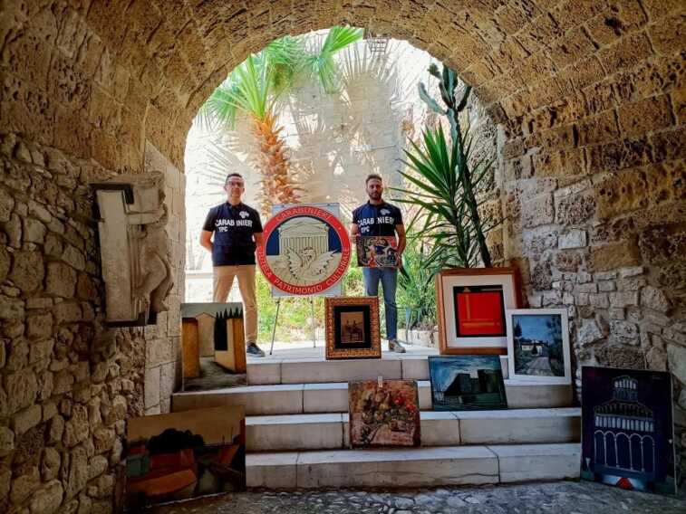 Beni culturali, nel 2021 oltre 2mila opere recuperate in Puglia e Basilicata
