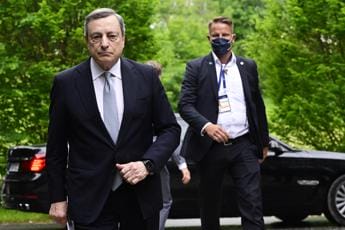 Galleria foto 'Crisi governo, Draghi al Quirinale da Mattarella' - foto 1