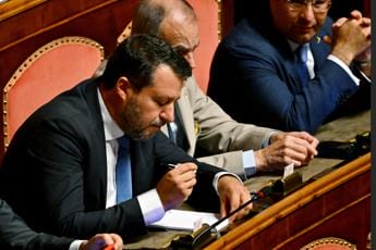 Galleria foto 'Crisi governo, Lega in stand by dopo parole Draghi' - foto 1