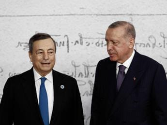 Galleria foto 'Draghi da Erdogan: focus su Ucraina, crisi alimentare e gas' - foto 1