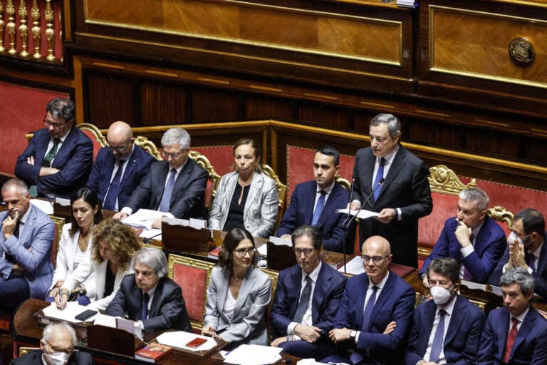 Draghi al Senato: «Unica strada è ricostruire patto di fiducia»