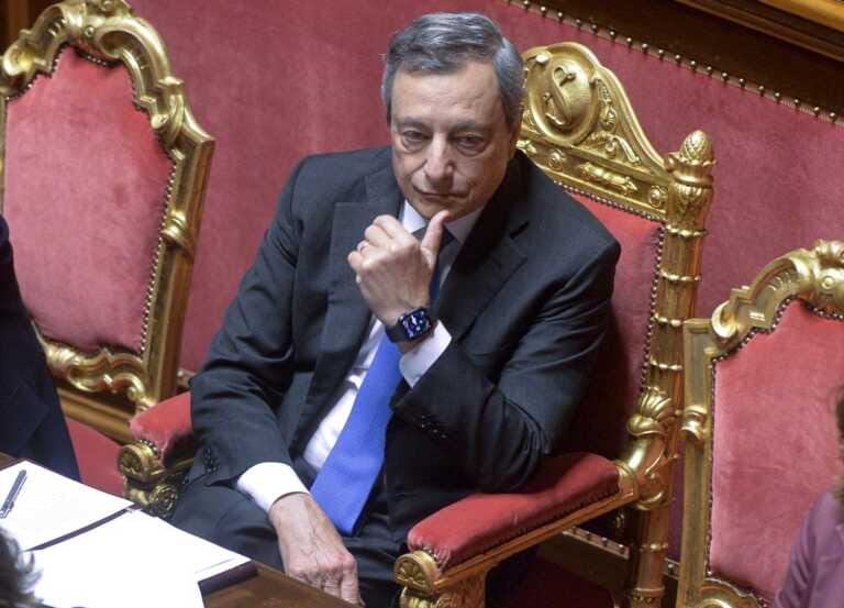 Galleria foto 'Draghi “Mai chiesto pieni poteri, rispetto il Parlamento”' - foto 1