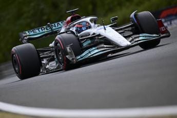 Galleria foto 'F1 Gp Ungheria, Russell davanti alle Ferrari' - foto 1