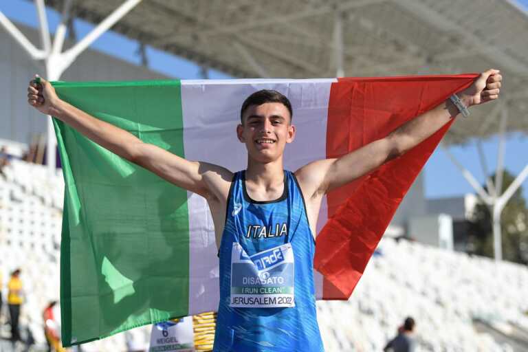 Atletica, il pugliese Giuseppe Di Sabato argento agli Europei under 18