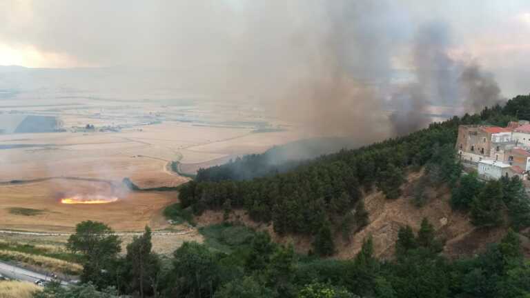 Brucia da 50 ore il bosco di Minervino Murge. Ad Ascoli Satriano riprese le fiamme