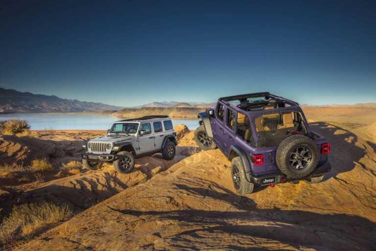 Jeep presenta due nuove livree per Wrangler 4xe