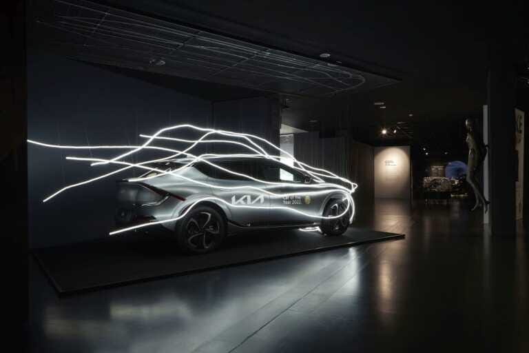 Kia EV6 nella collezione permanente del Museo dell’Automobile