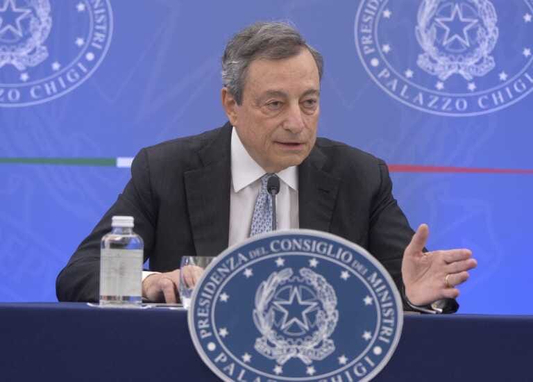 Galleria foto 'Marmolada, Draghi “Agire contro il cambiamento climatico”' - foto 1