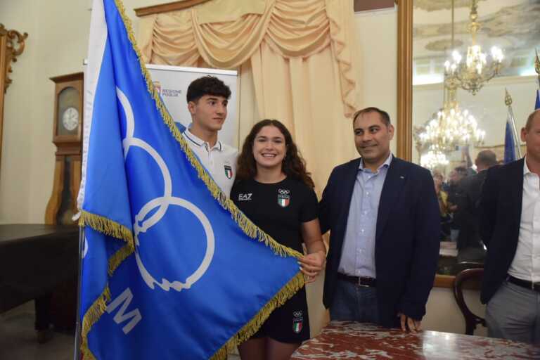 A Taranto la bandiera dei Giochi del Mediterraneo: presentazione con Benedetta Pilato