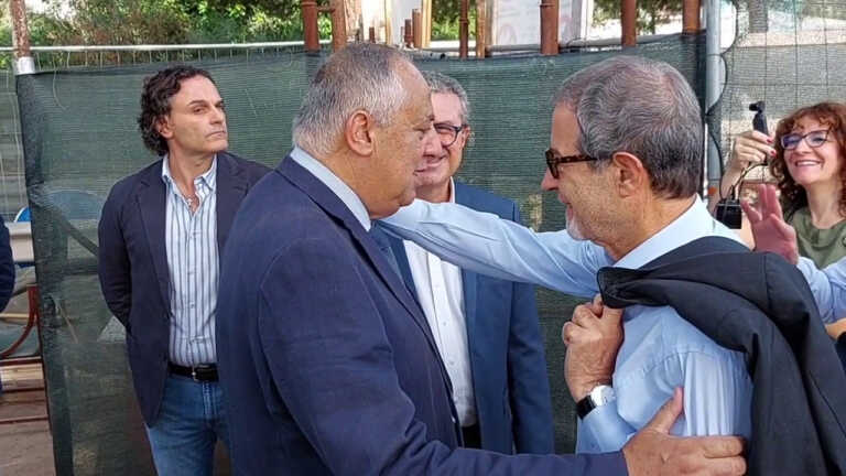 Galleria foto 'Musumeci e Lagalla al cantiere di Viale Regione Siciliana a Palermo' - foto 1