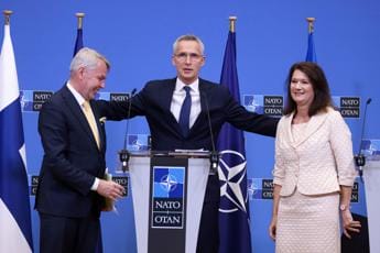 Galleria foto 'Nato, Svezia e Finlandia firmano protocollo di adesione' - foto 1