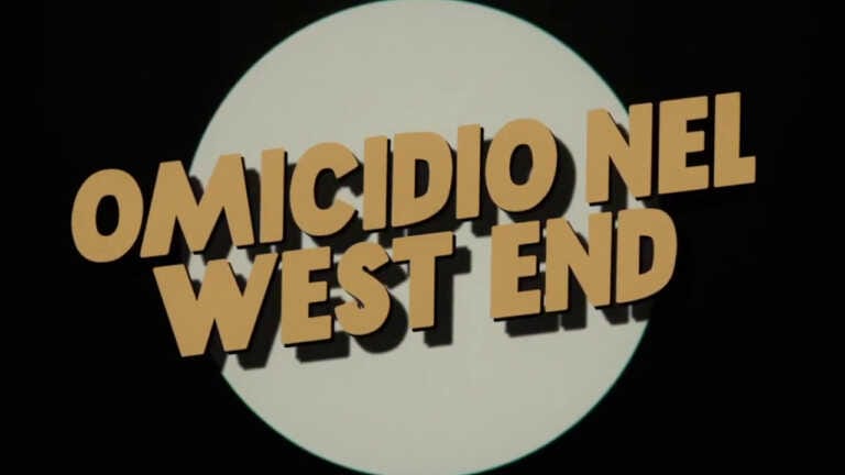 Galleria foto 'Omicidio nel West End, il trailer' - foto 1
