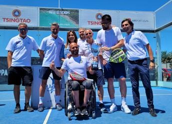 Galleria foto 'Padel ‘Mixto’, con Fondazione Entain l’inclusione sociale delle persone con disabilità' - foto 1