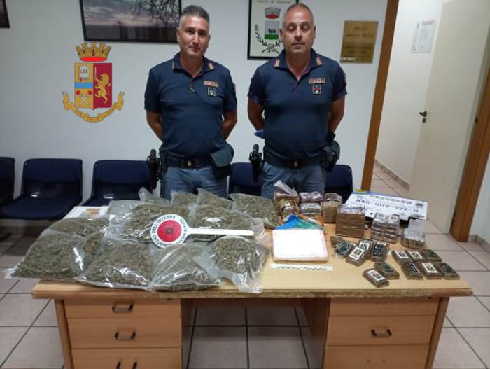Ruffano, 16kg di droga pronta per la vendita: arrestata una coppia