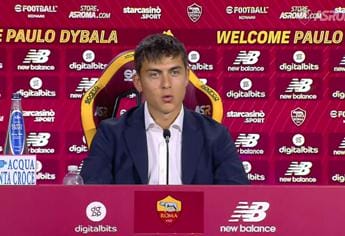 Galleria foto 'Roma, Dybala si presenta: “Presto per parlare di scudetto”' - foto 1