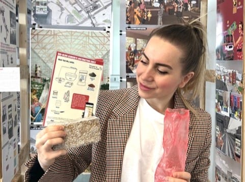 Noccioli d’olive al posto del cemento: la tesi di Sonia a Manchester
