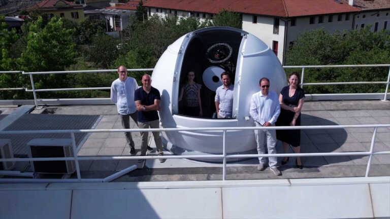 Galleria foto 'Un nuovo sguardo sul cielo di Milano con il telescopio della Bicocca' - foto 1
