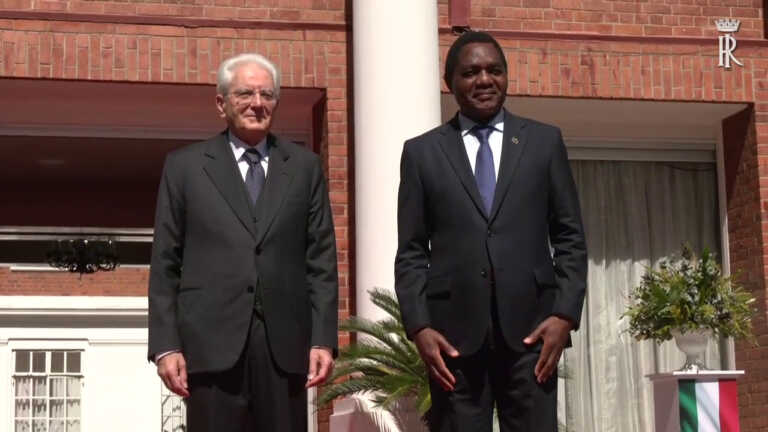 Galleria foto 'Zambia, Mattarella alla State House' - foto 1