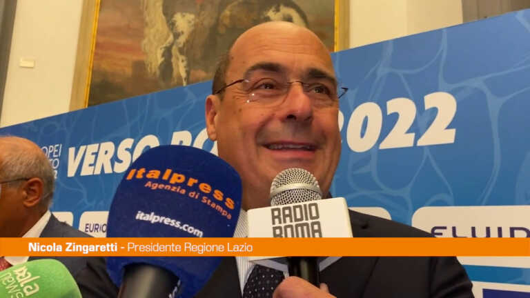 Galleria foto 'Zingaretti “Dalla Regione 3,5 mln per gli Europei di nuoto”' - foto 1