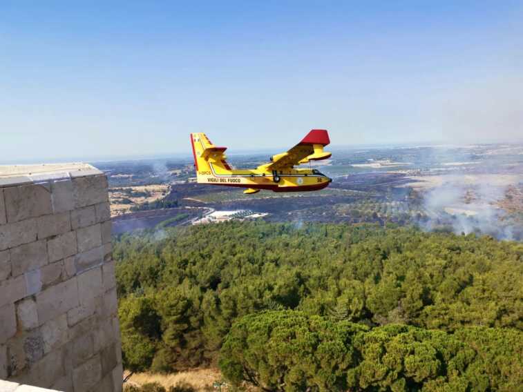 Incendio a Castel del Monte: «I responsabili dovranno pagare»
