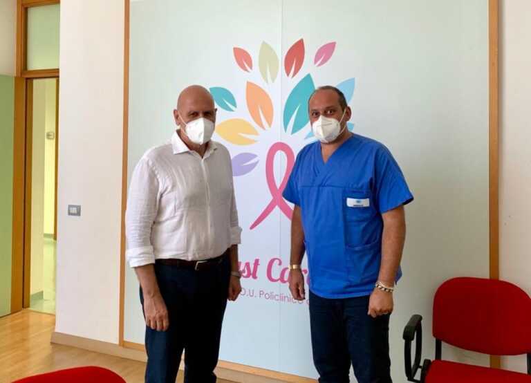 Galleria foto 'La Breast unit del Policlinico di Bari prima in Puglia: «Seguiamo le pazienti in ogni fase»' - foto 1