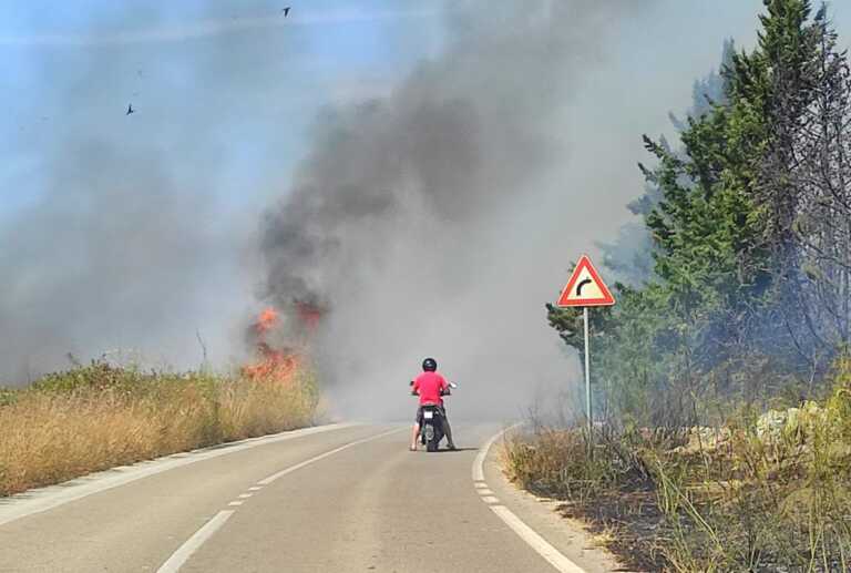 Galleria foto 'Ancora un incendio in Salento: brucia la costa orientale vicino alla Blubay – VIDEO' - foto 1