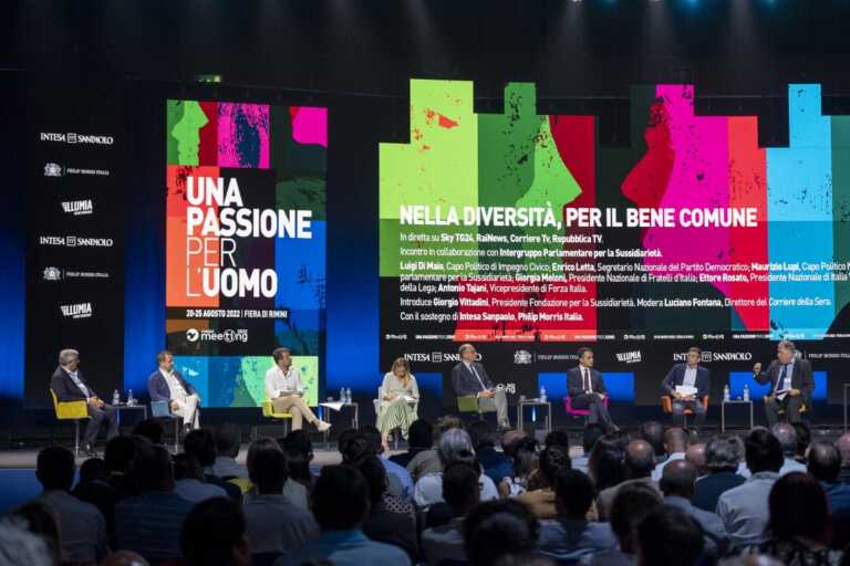 Galleria foto 'Al Meeting di Rimini leader a confronto su lavoro, tasse e Rdc' - foto 1