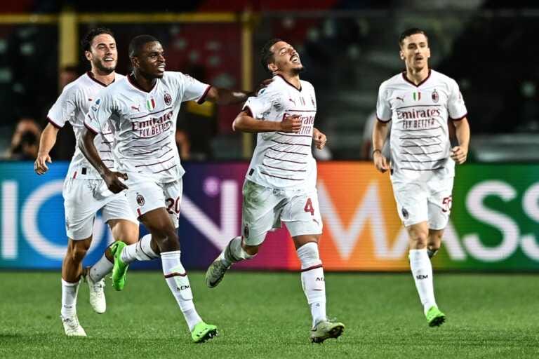 Galleria foto 'Bennacer replica a Malinosvkyi, Atalanta-Milan 1-1' - foto 1