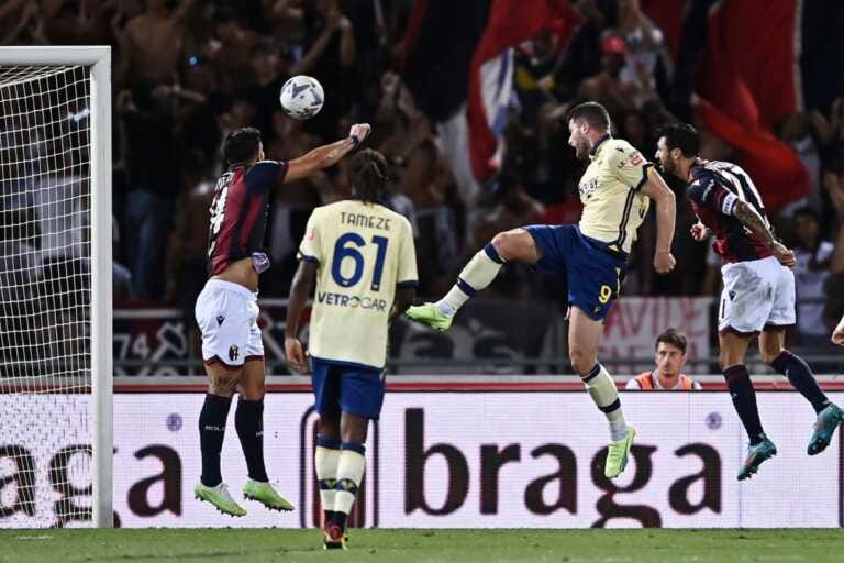 Galleria foto 'Bologna-Verona 1-1, Henry risponde ad Arnautovic' - foto 1