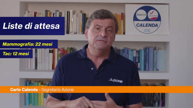 Galleria foto 'Calenda “La sanità è in ginocchio, servono investimenti”' - foto 1