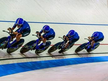 Galleria foto 'Ciclismo, Europei Monaco: trauma cranico e frattura clavicola per Paternoster' - foto 1