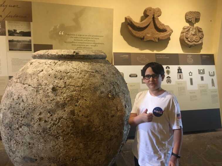 Cristian a 11 anni appassionato di scienza grazie a Piero Angela