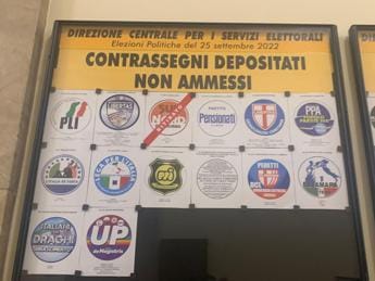 Galleria foto 'Elezioni 2022, da Palamara a Italiani con Draghi: 14 simboli non ammessi' - foto 1