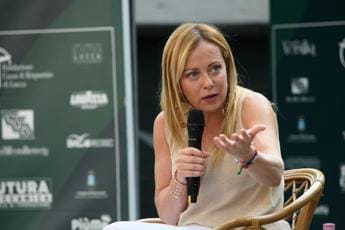 Galleria foto 'Elezioni 2022, Meloni: “Morgan? Ci scriviamo, mica fa programma”' - foto 1