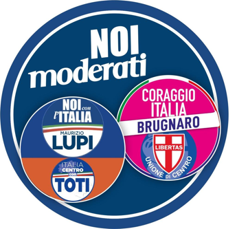 Galleria foto 'Elezioni 2022, nasce ‘Noi moderati’: ecco il simbolo che unisce Nci-Iac e Udc-Ci' - foto 1