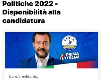 Galleria foto 'Elezioni 2022, Salvini a militanti Lega: “Inviate curriculum per candidatura”' - foto 1